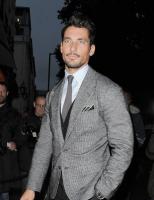David Gandy attends the Harpers Bazaar LFW Closing party at Annabels on September 17, 2013 in London, England