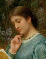 Charles Edward Perugini, Girl Reading