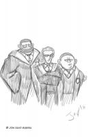 Draco Malfoy,Crabbe, & Goyle