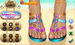 Пляжные сандалии