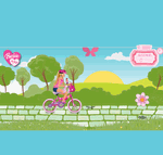 Велосипедная прогулка с Барби