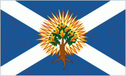 Флаг Церкви Шотландии