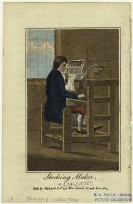  . Stocking maker. (1805)